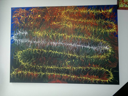 Prikkelende Kronkels 60/80 Canvas 350 euro